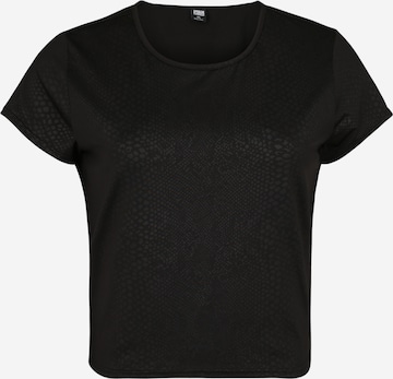 Shirt Urban Classics en noir : devant