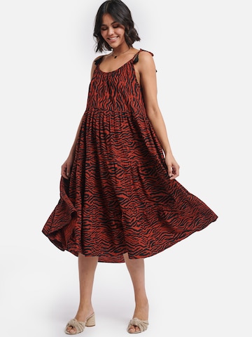 Shiwi Plážové šaty – červená: přední strana
