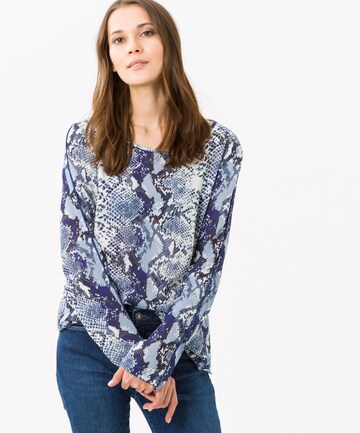 BRAX Blouse 'Valda' in Blauw: voorkant