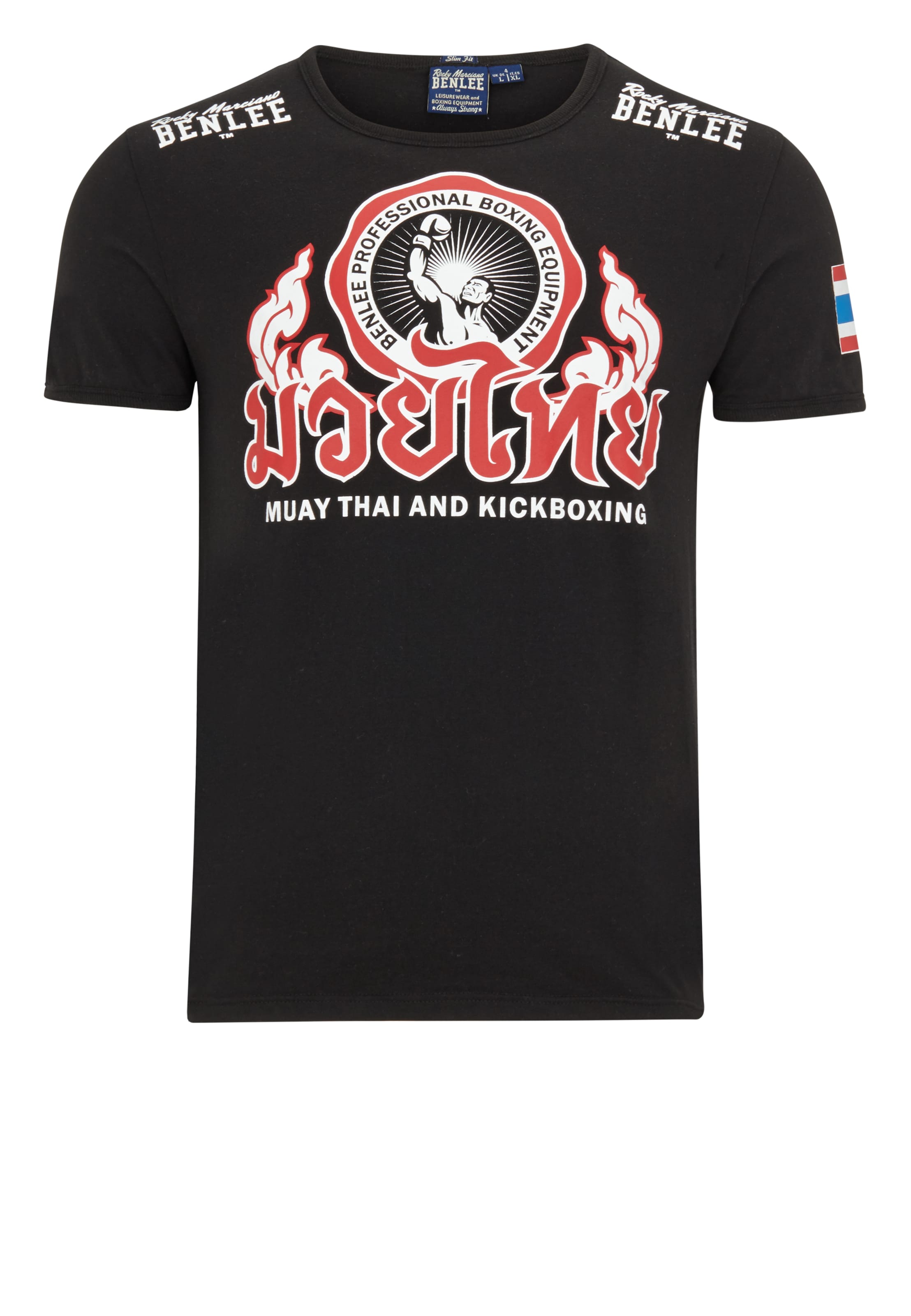 T-Shirt fonctionnel 'Thailand' Benlee en noir : devant