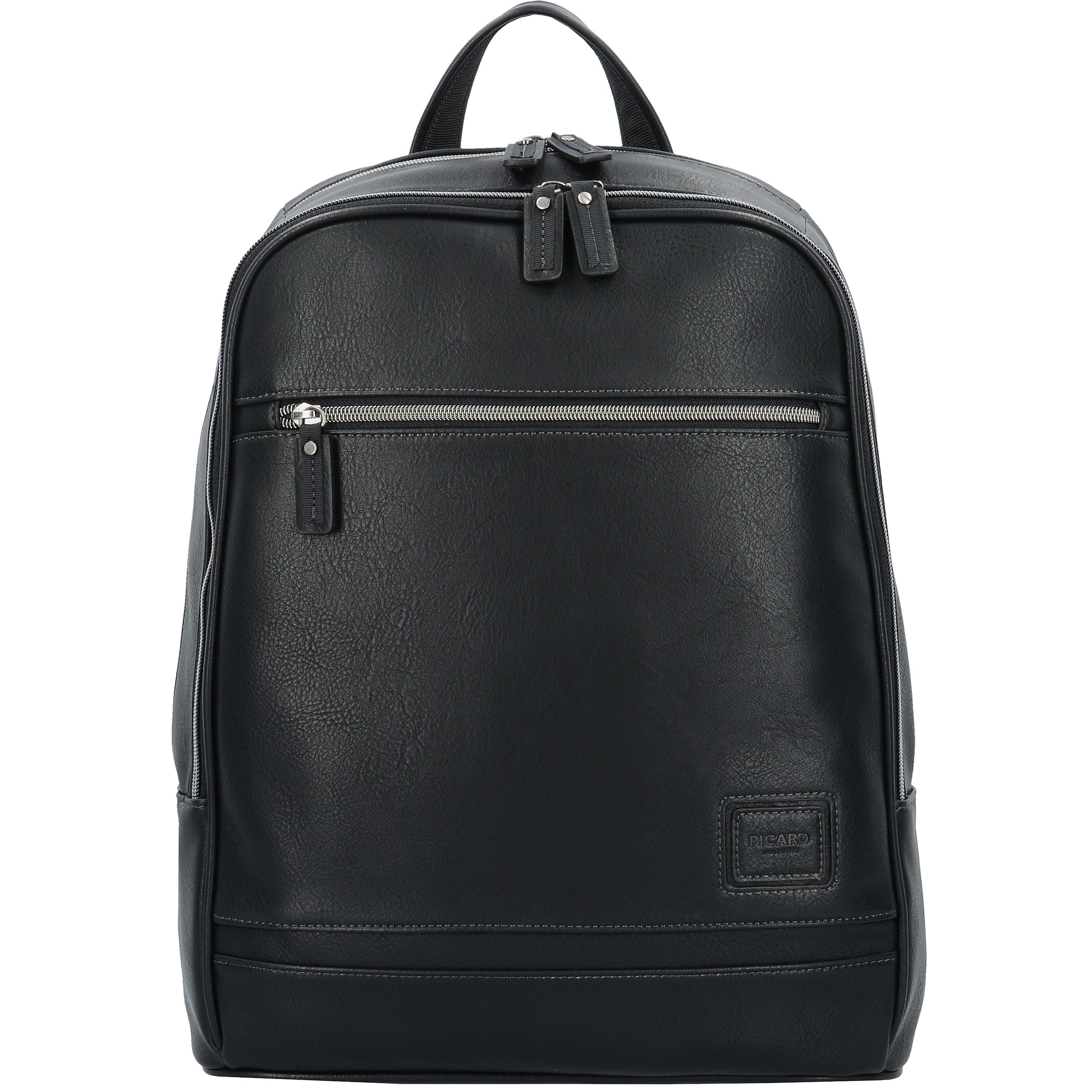 Picard Rucksack 'Breakers' in Schwarz: Vorderseite