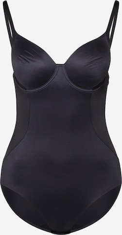 TRIUMPH Bodysuit 'Body Make-Up Soft Touch' in Black: front