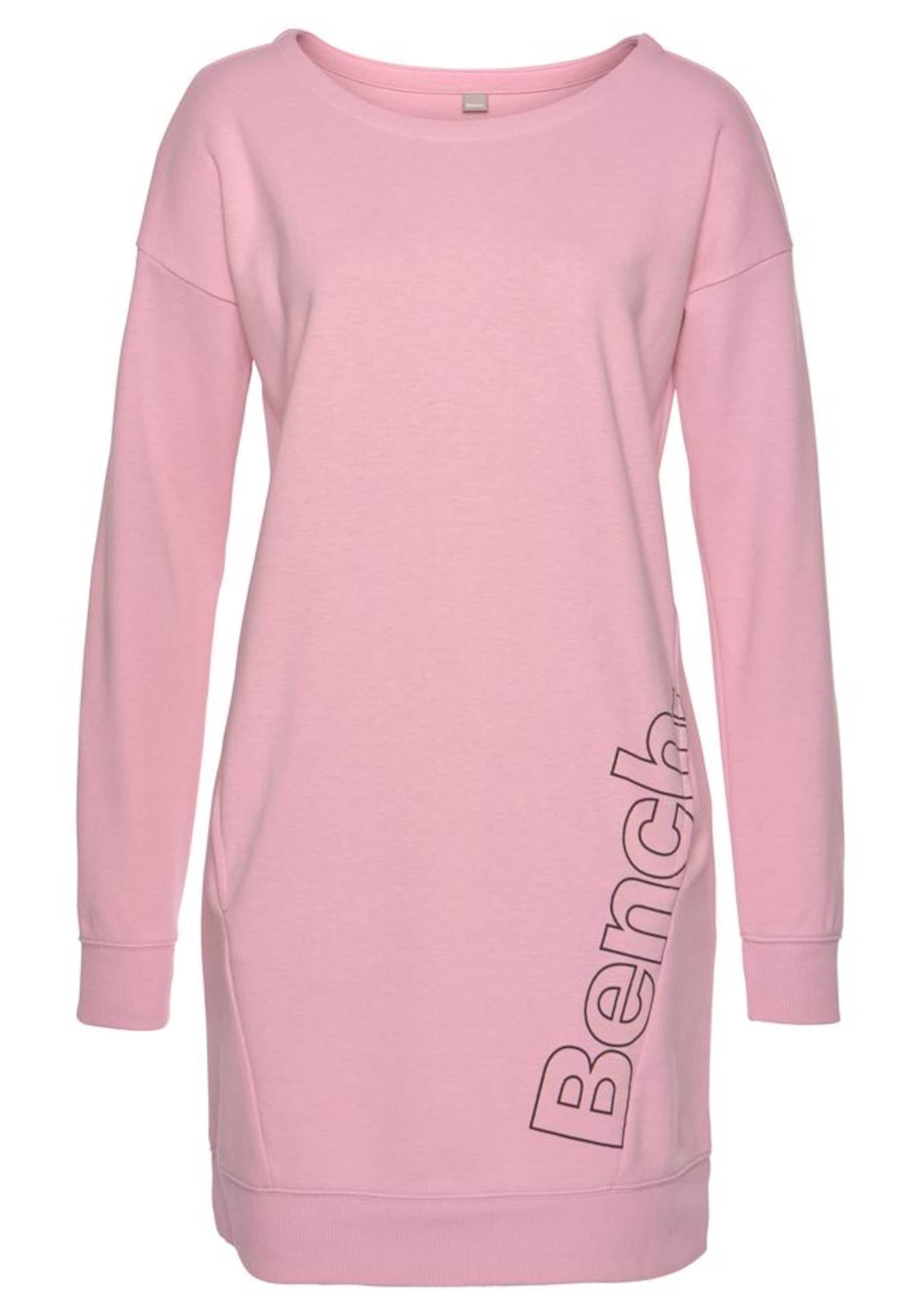 BENCH Sweatkleid in Pink: Vorderseite
