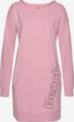 BENCH Sports dress in Pink: front