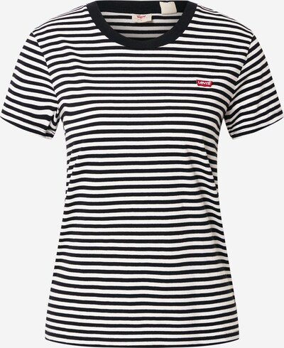 LEVI'S ® Shirt 'Perfect Tee' in rot / schwarz / weiß, Produktansicht