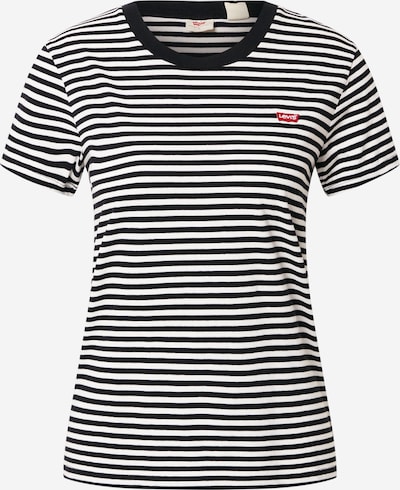 LEVI'S ® Shirts 'Perfect Tee' i rød / sort / hvid, Produktvisning