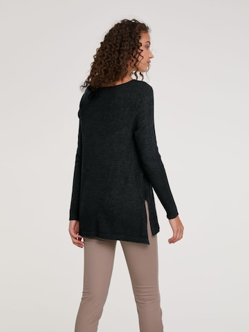 heine Longpullover in Schwarz: zadná strana