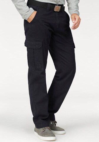 Man's World Loose fit Cargo Pants in Black: front