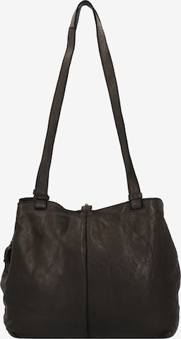 Harold's Shoulder Bag 'Submarine' in Black: front