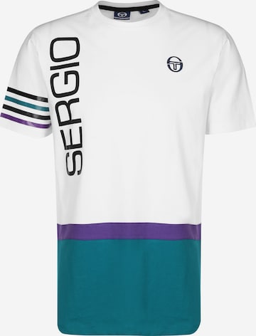 Sergio Tacchini Shirt 'Dennis' in Wit: voorkant