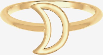 ELLI Ring 'Halbmond' in Goud