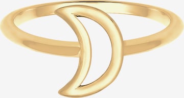 ELLI Ring 'Halbmond' in Goud