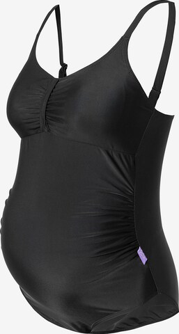 petit amour Bralette Swimsuit 'Antonie' in Black: front
