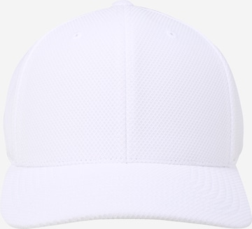 Cappello da baseball 'Hybrid' di Flexfit in bianco