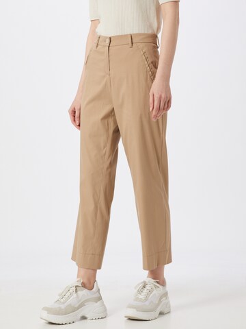 BRAX Loose fit Chino trousers 'Maine' in Beige: front