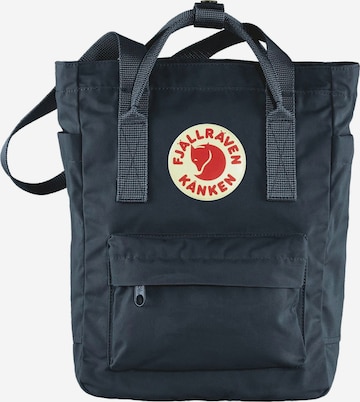 Sac bandoulière 'Kanken' Fjällräven en bleu : devant