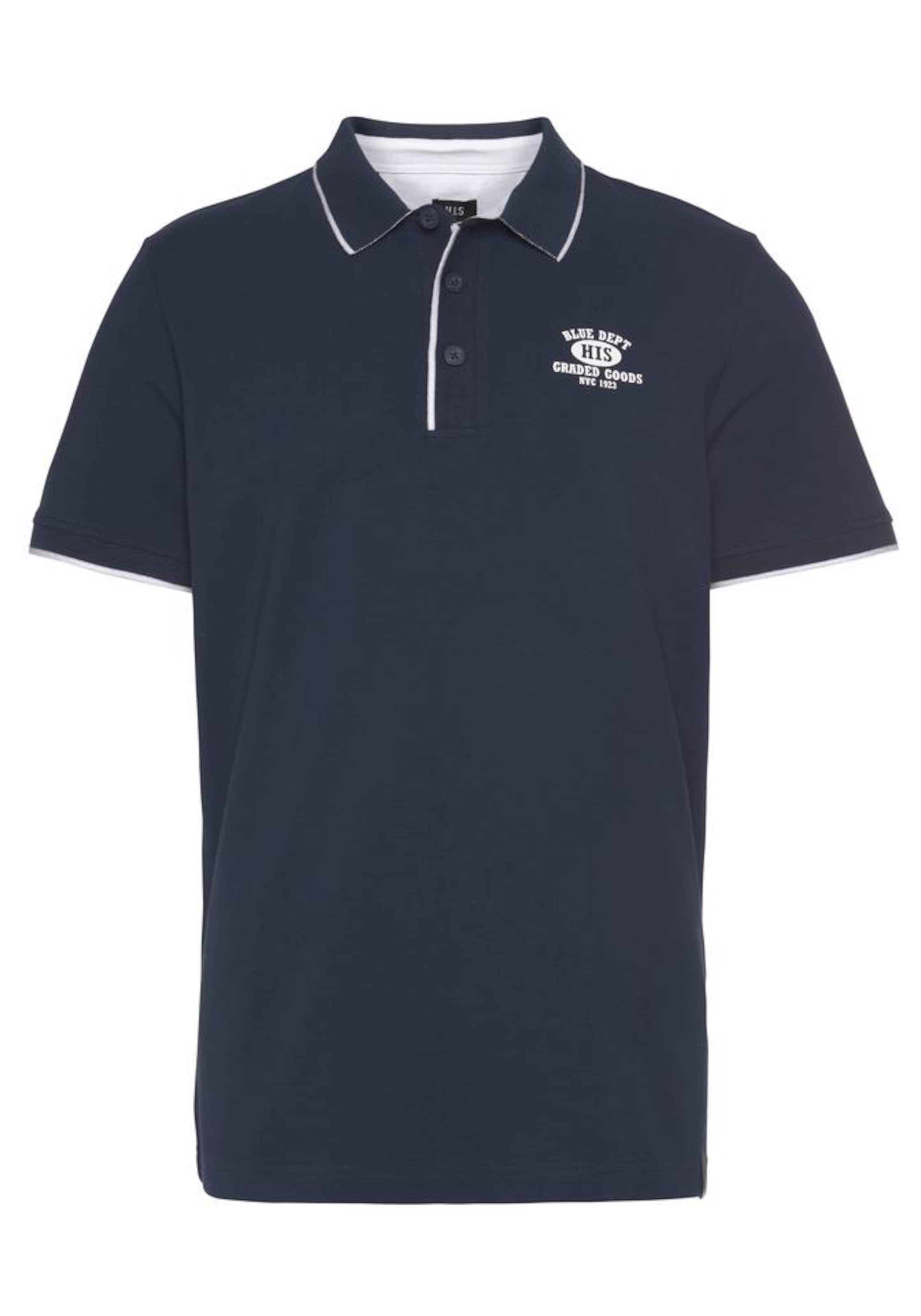 H.I.S Shirt in Blue: front