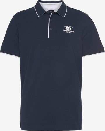 H.I.S Poloshirt in Blau: predná strana