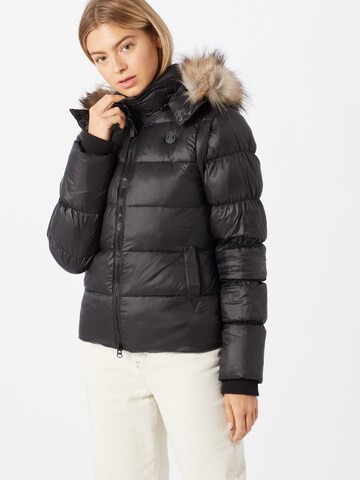 Herrlicher Winter Jacket 'Cora' in Black: front