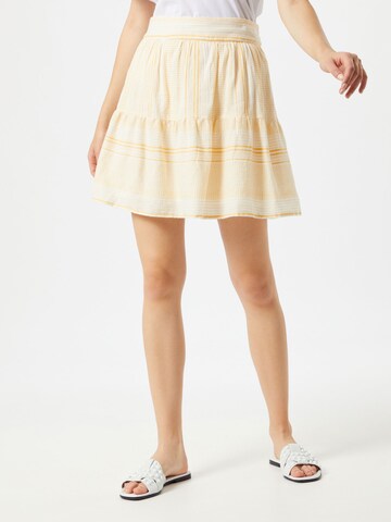 VERO MODA - Falda 'HAZEL' en amarillo: frente