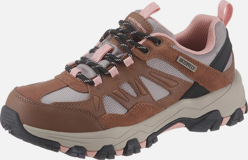 SKECHERS Sneaker 'Selmen' in braun grau rosa | ABOUT YOU Skechers Originals Og 82 Classic Kicks Burgundy Damen Online