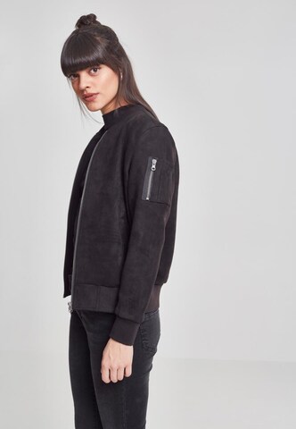 Urban Classics Between-Season Jacket in Black