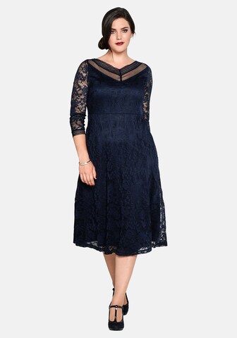 Rochie de cocktail de la SHEEGO pe albastru