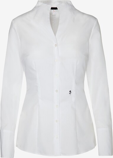 SEIDENSTICKER Bluse 'Schwarze Rose' in weiß, Produktansicht