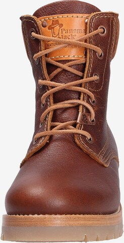 PANAMA JACK Lace-Up Ankle Boots in Brown