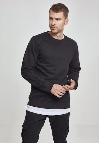 Urban Classics Sweatshirt in Black: front