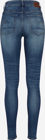 G-Star RAW Skinny Farkut '3301 High Skinny Wmn' värissä sininen