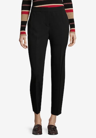 Betty Barclay Regular Pleated Pants in Black: front