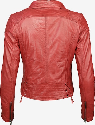 Maze Lederjacke 'Ibiza' in Rot