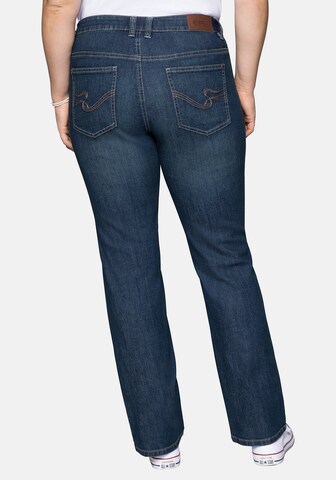 SHEEGO Slimfit Jeans 'Lana' in Blau