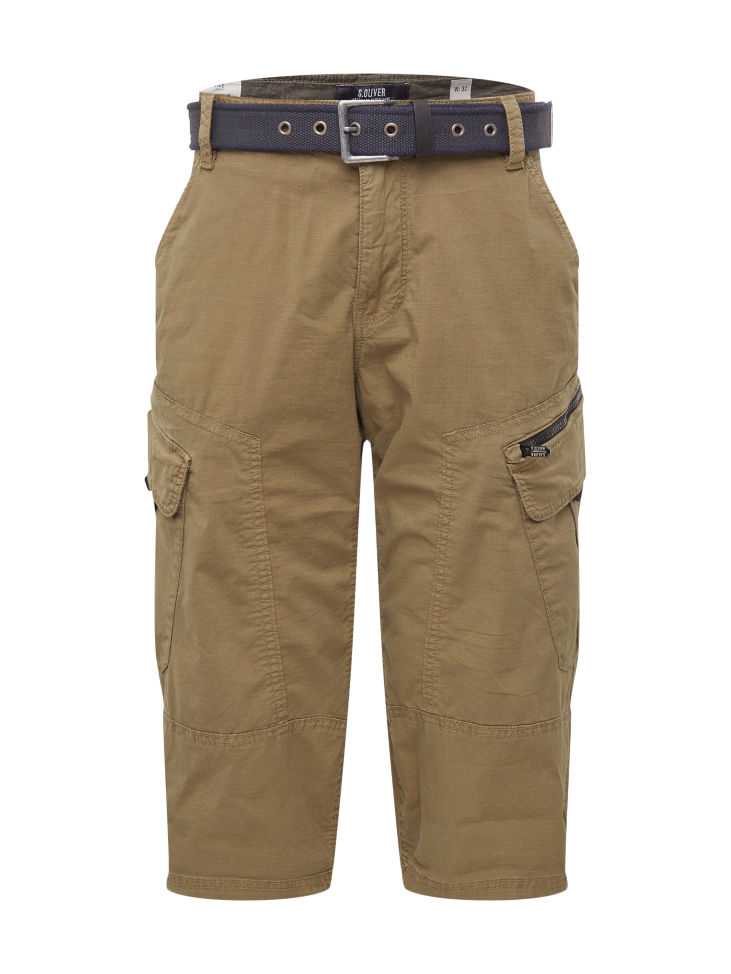 s.Oliver - Cargobroek 'File' in de kleur Bruin