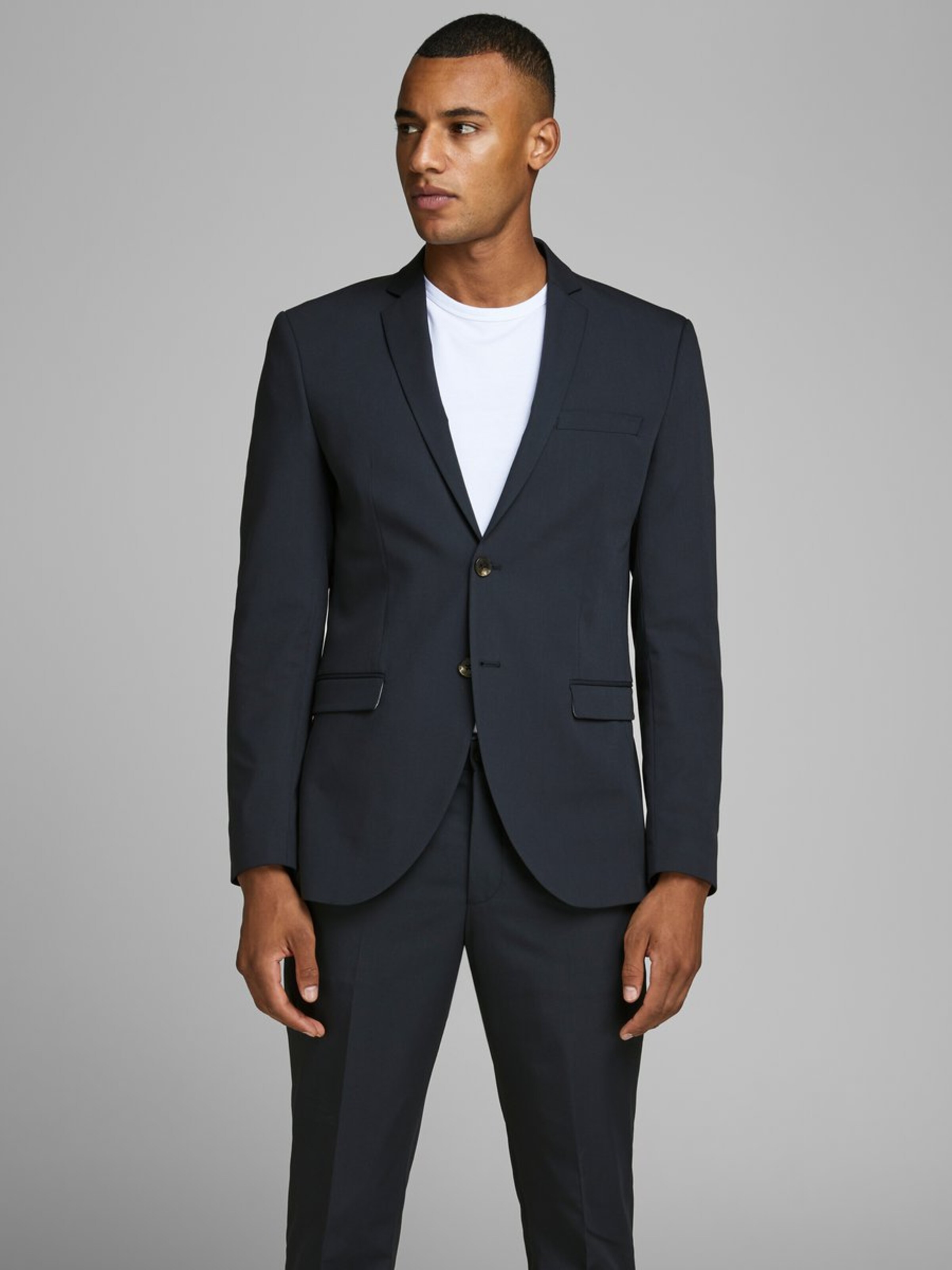 JACK & JONES - Colbert in de kleur Navy