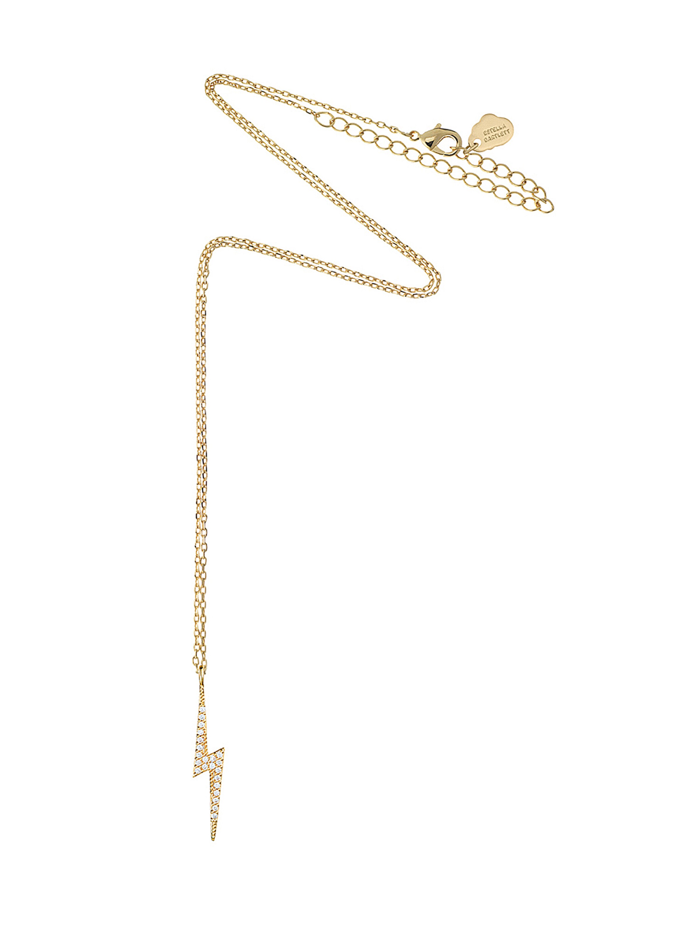 Estella Bartlett - Ketting 'Lightning Bolt Necklace' in de kleur Goud