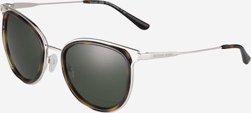 Michael Kors Sonnenbrille mit Metallrahmen in Brown