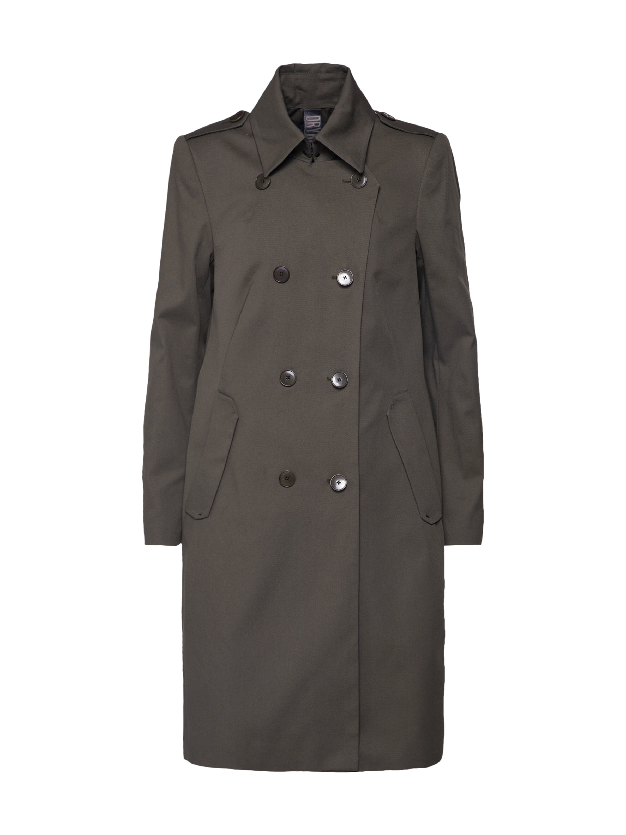 DRYKORN - Tussenmantel 'Buckey' in de kleur Kaki