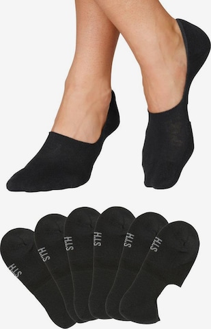 H.I.S Ankle socks in Black: front