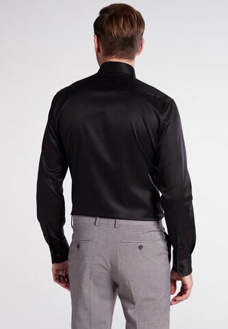 ETERNA Slim Fit Hemd in Schwarz