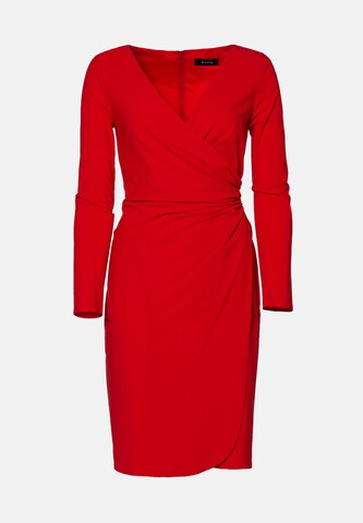 EVITA Jurk in Rood: voorkant