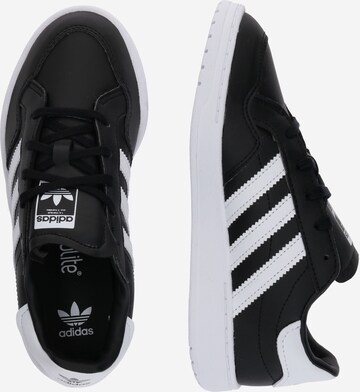 Sneaker 'TEAM COURT C' de la ADIDAS ORIGINALS pe negru