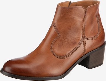 Paul Green Booties in Brown: front