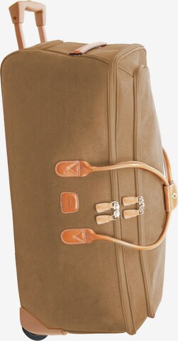 Bric's Travel Bag in Brown: front