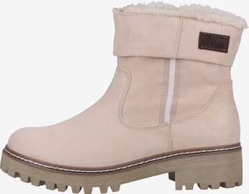 s.Oliver Stiefelette in Beige