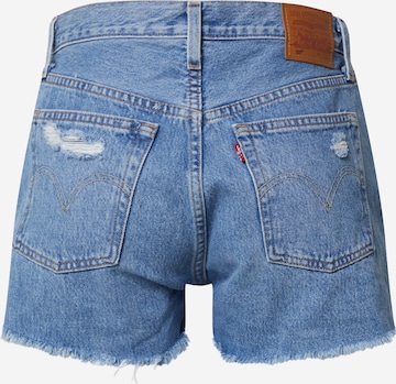 LEVI'S ® Regular Jeans '501® Original Short' in Blauw