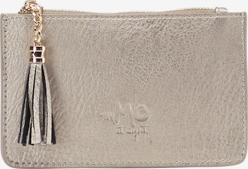 myMo at night Wallet in Silver: front