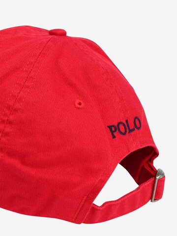 Casquette Polo Ralph Lauren en rouge