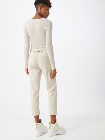 Cartoon Tapered Hose in Beige